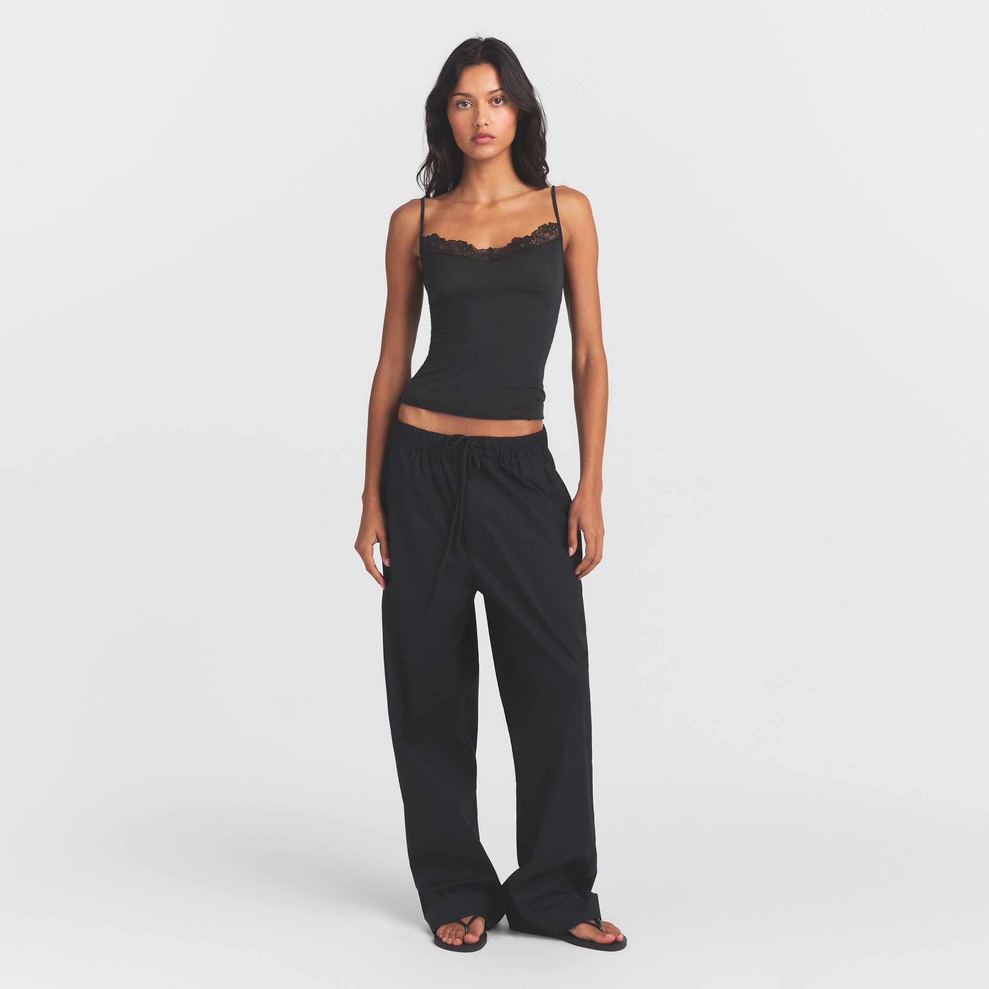 sheer modal lace cami sheer modal lace cami
