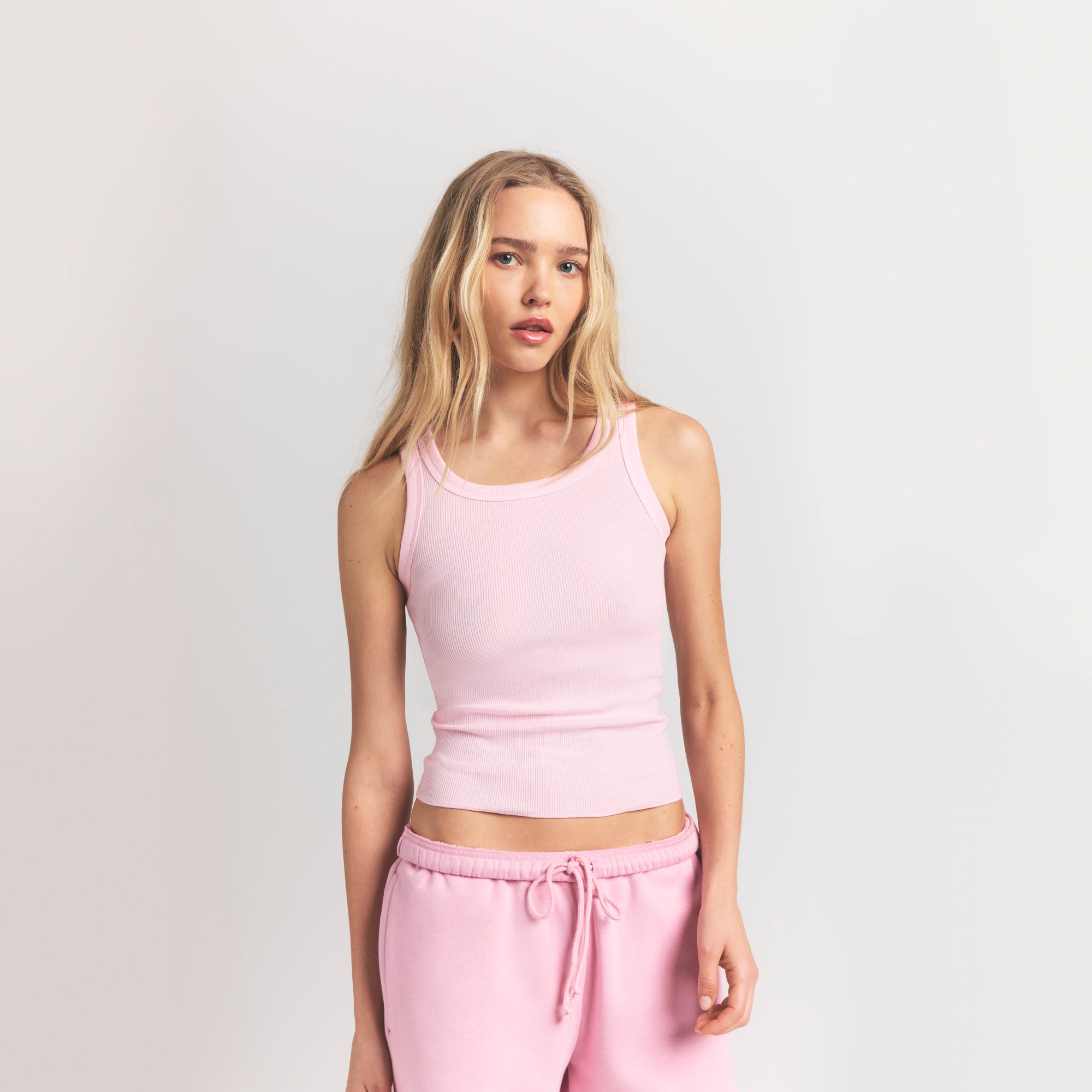 cotton rib scoop neck tank cotton rib scoop neck tank