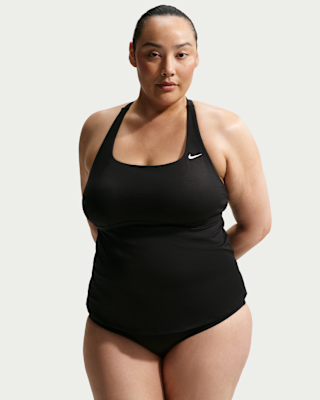 nike swim effortless essential Женские танкини с квадратным вырезом (большие размеры) nike swim effortless essential Женские танкини с квадратным вырезом (большие размеры)