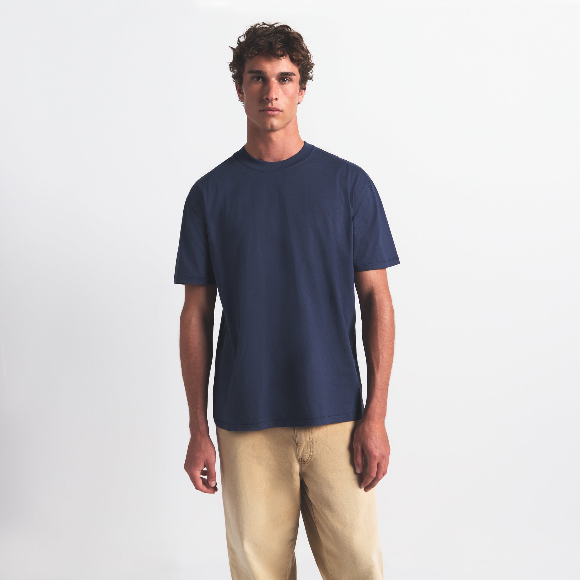 heavyweight cotton mens relaxed t shirt heavyweight cotton mens relaxed t shirt