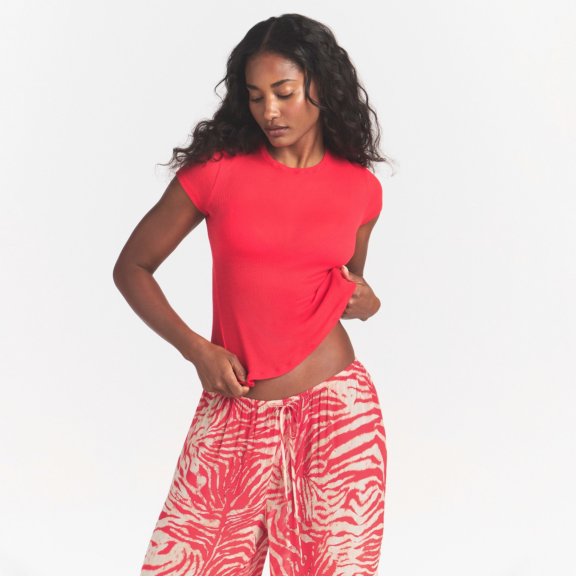 sheer rib t shirt sheer rib t shirt