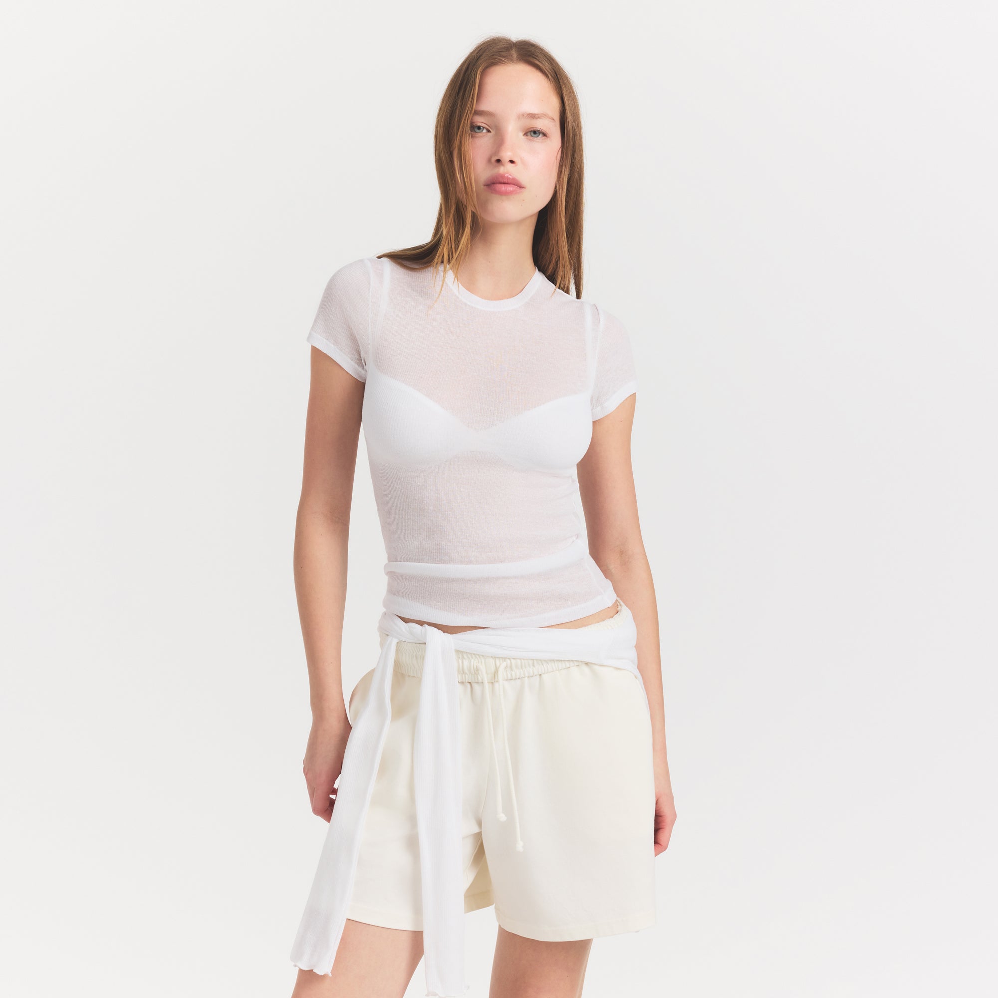 sheer rib t shirt sheer rib t shirt