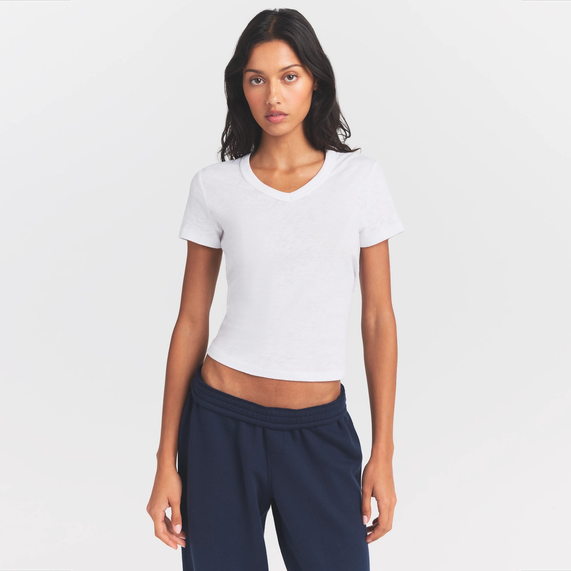 worn in jersey baby v neck tee worn in jersey baby v neck tee