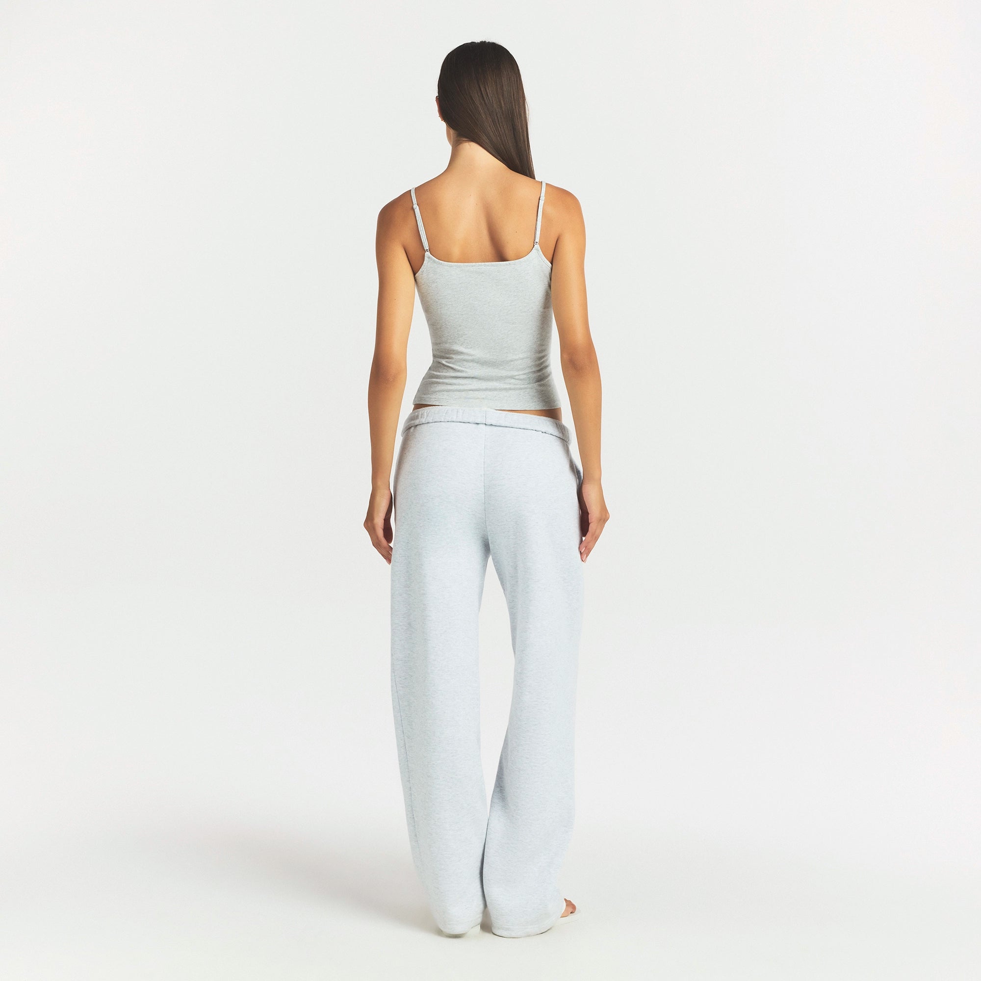 cotton fleece classic straight leg pant cotton fleece classic straight leg pant