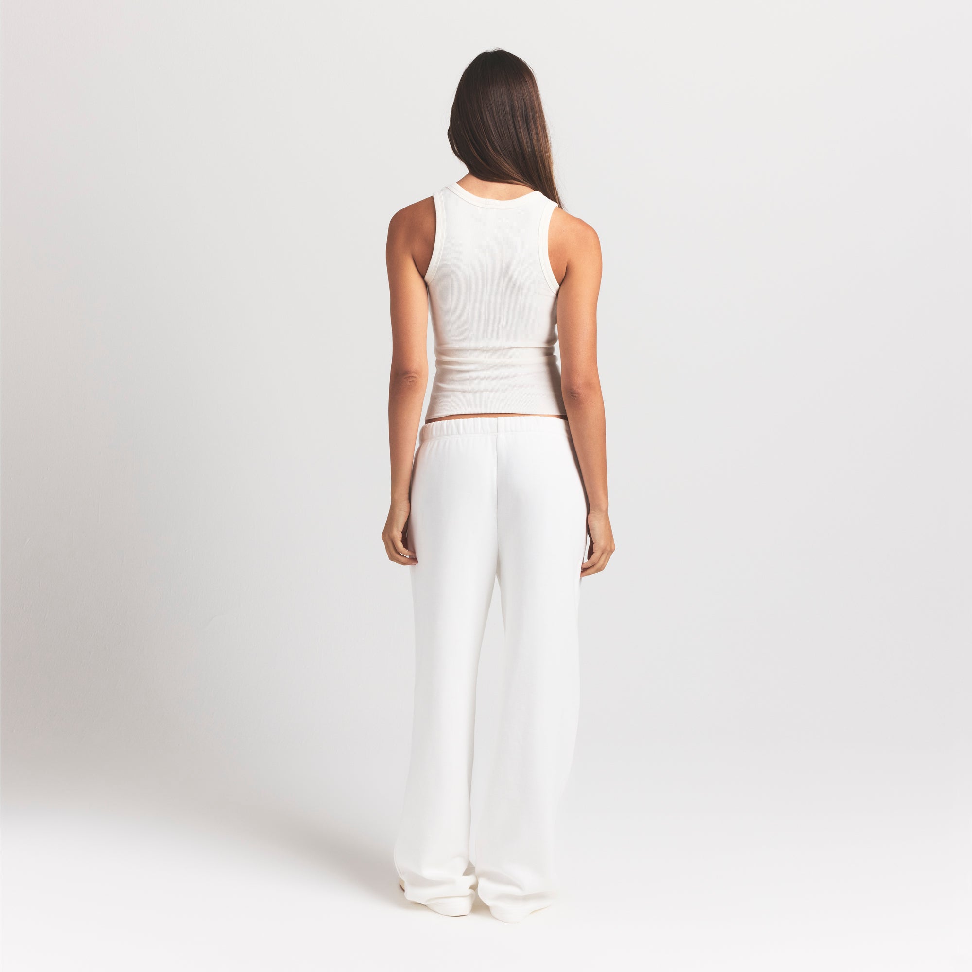 cotton fleece classic straight leg pant cotton fleece classic straight leg pant