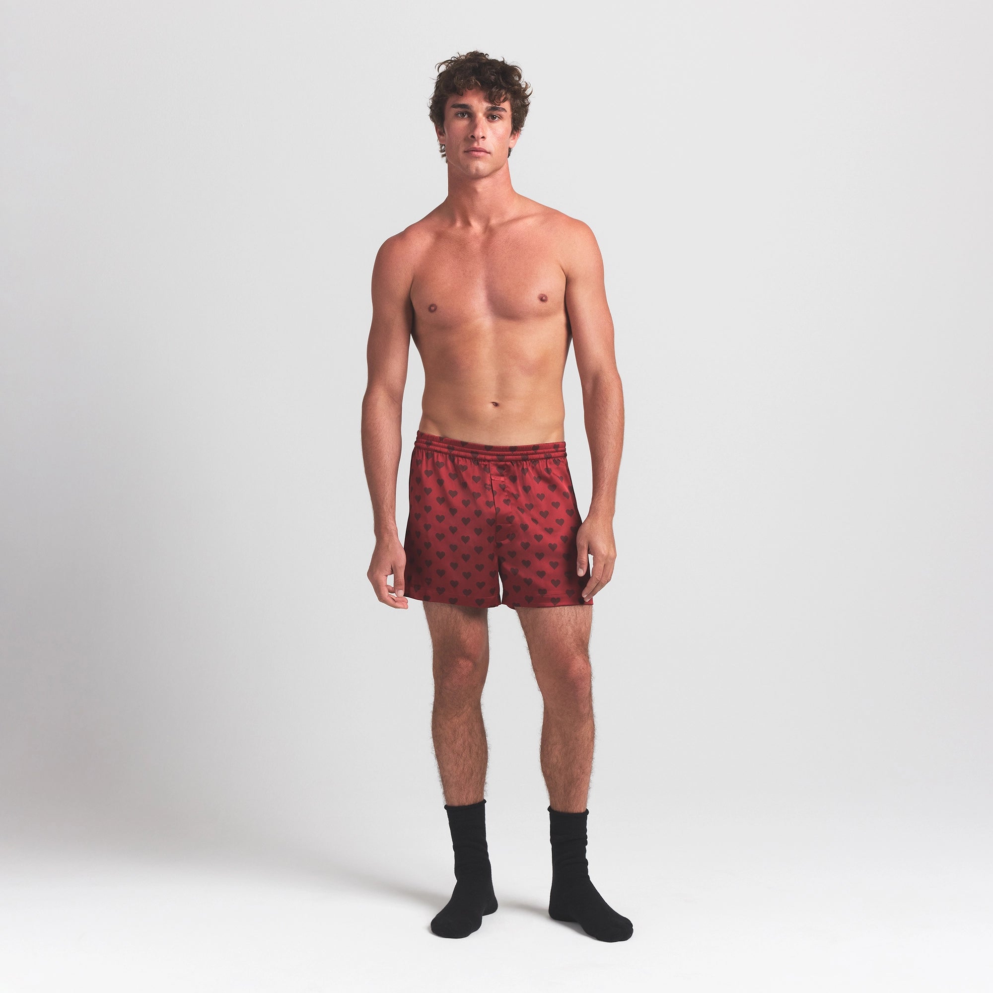 sateen sleep mens 3" boxer short sateen sleep mens 3" boxer short