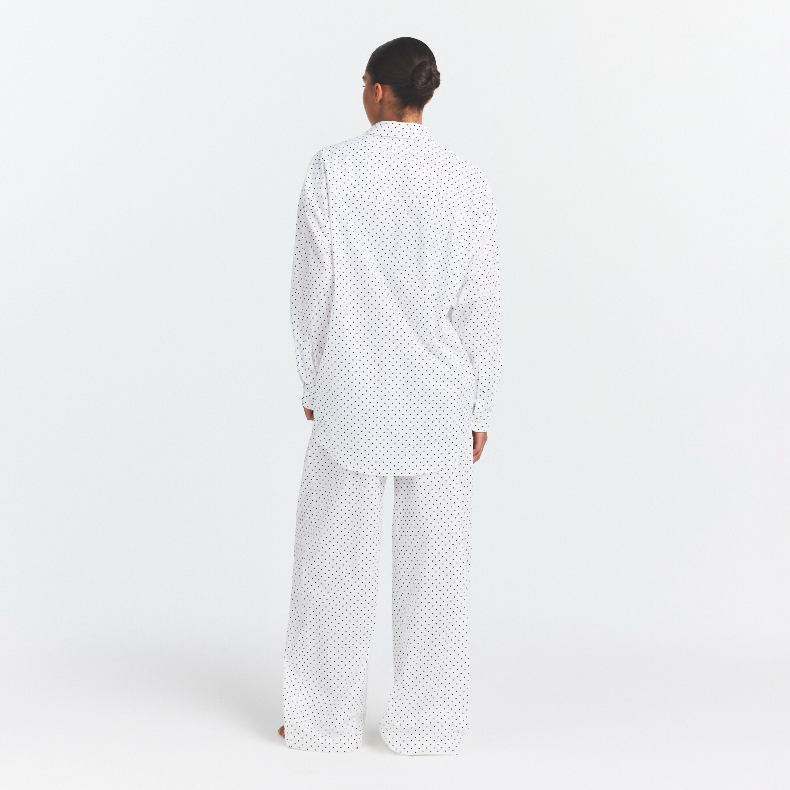 cotton poplin oversized sleep set cotton poplin oversized sleep set