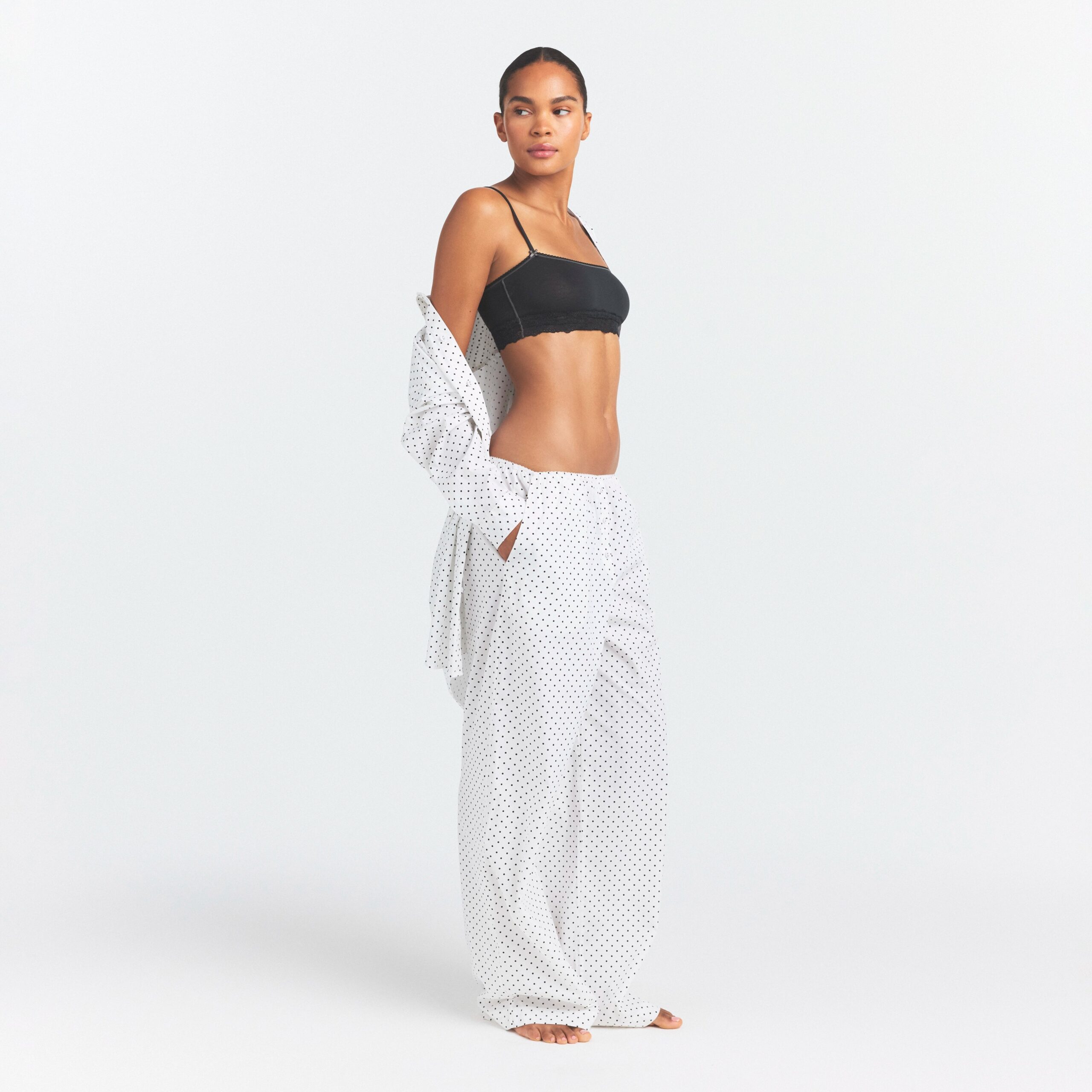 cotton poplin oversized sleep set cotton poplin oversized sleep set