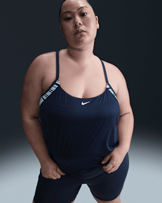 nike swim Женские многослойные танкини (расширенный размер) nike swim Женские многослойные танкини (расширенный размер)