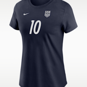 christian pulisic team usa Женская футболка nike soccer