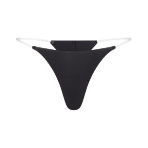 invisible clear strap string thong