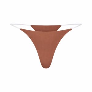 invisible clear strap string thong