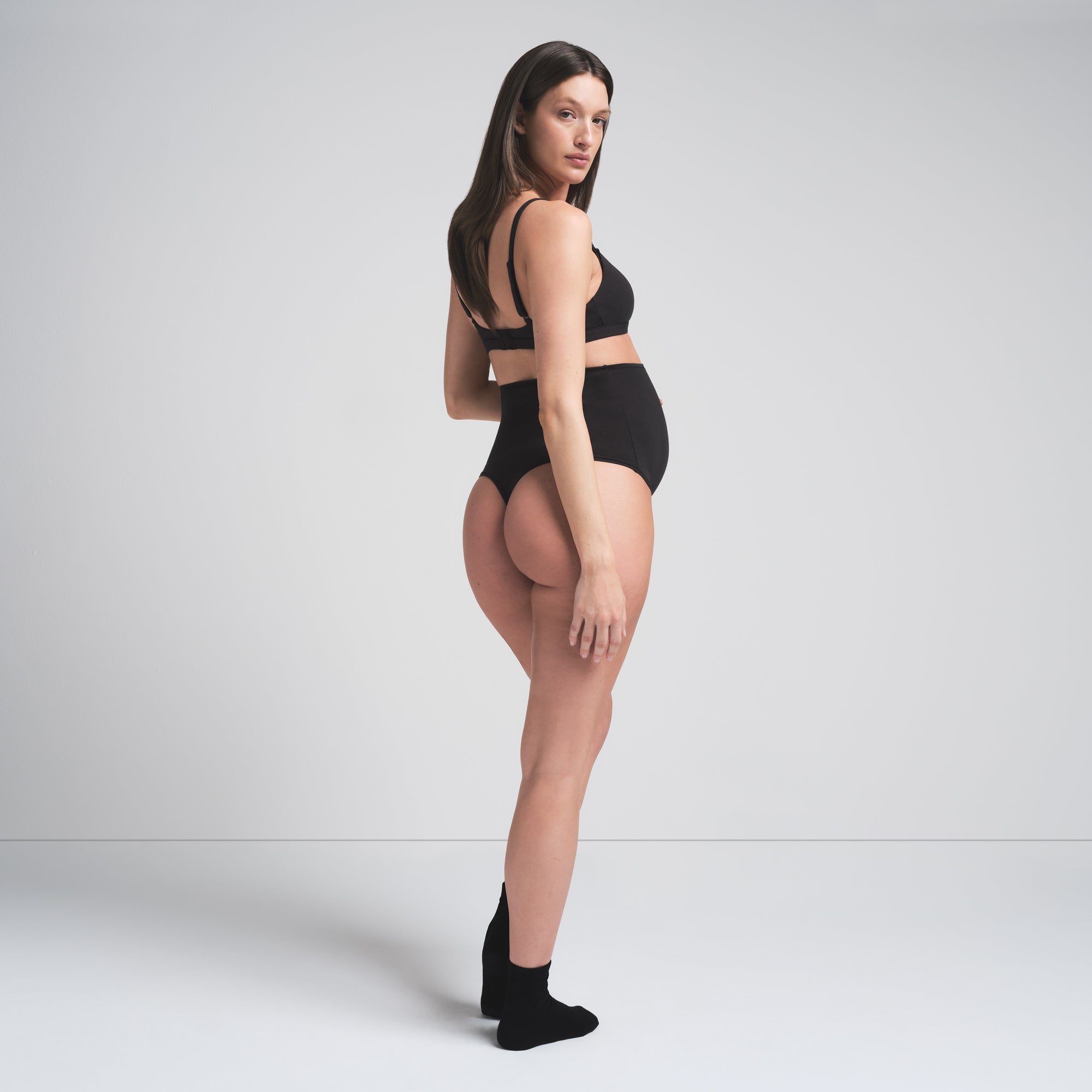 cotton jersey maternity high waisted thong cotton jersey maternity high waisted thong