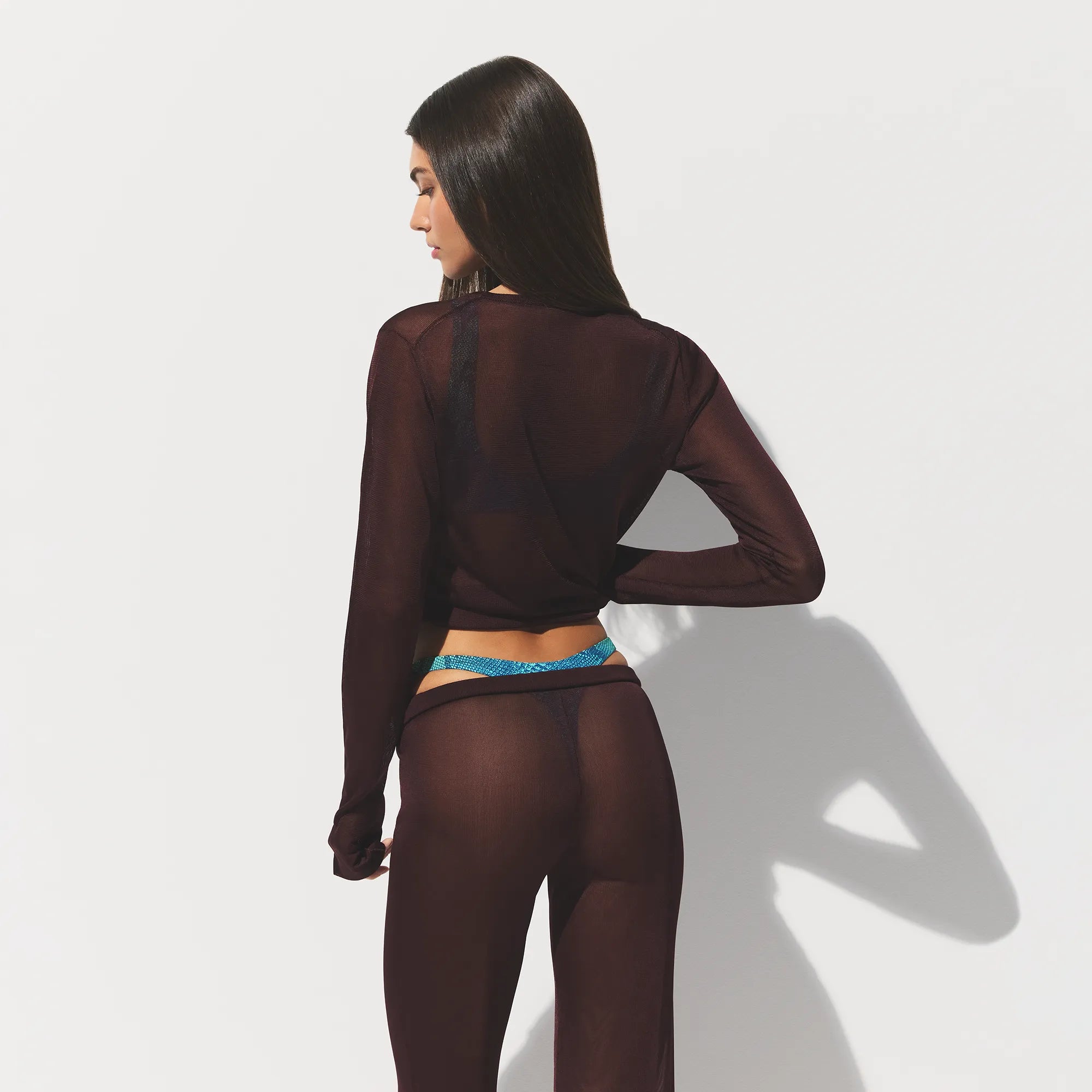 slinky knit crew neck long sleeve top slinky knit crew neck long sleeve top