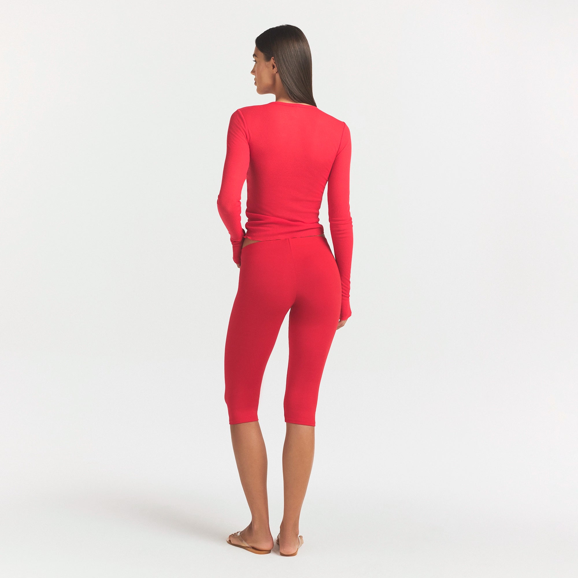 sheer rib long sleeve top sheer rib long sleeve top
