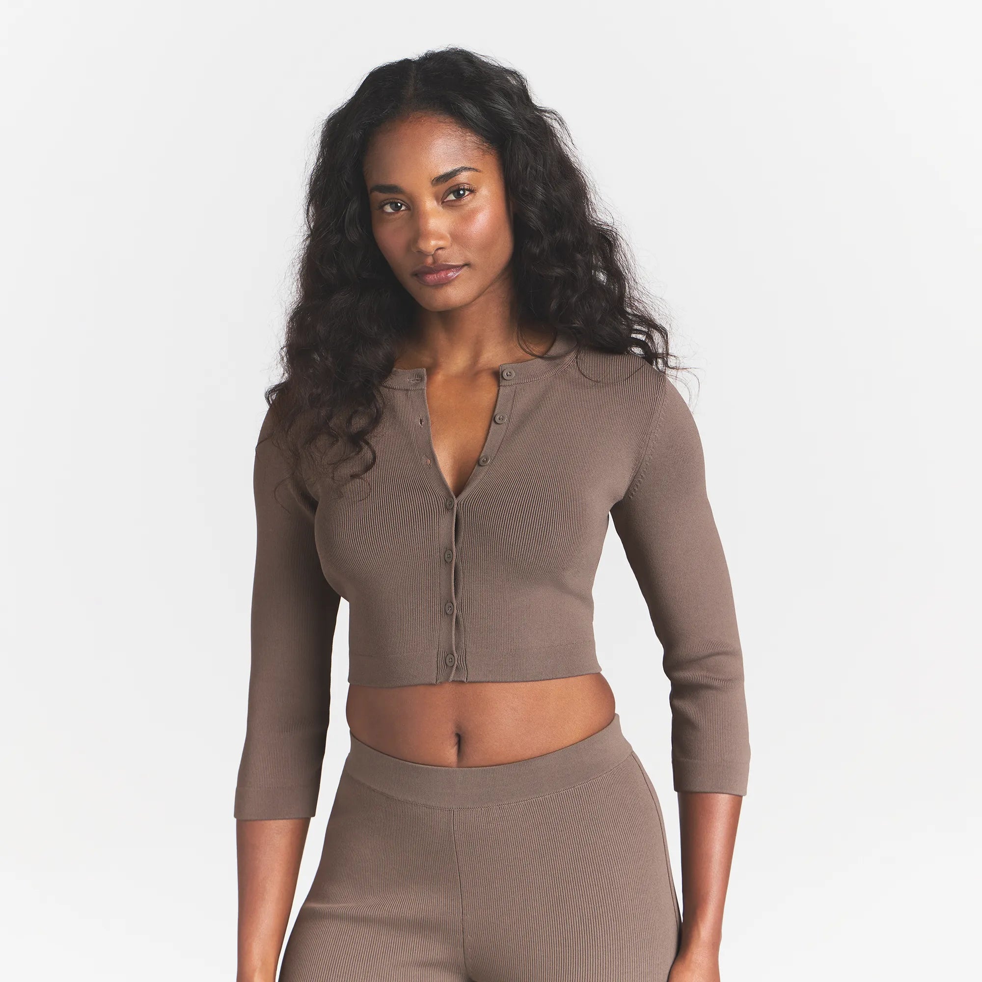 refined knit cropped cardigan refined knit cropped cardigan