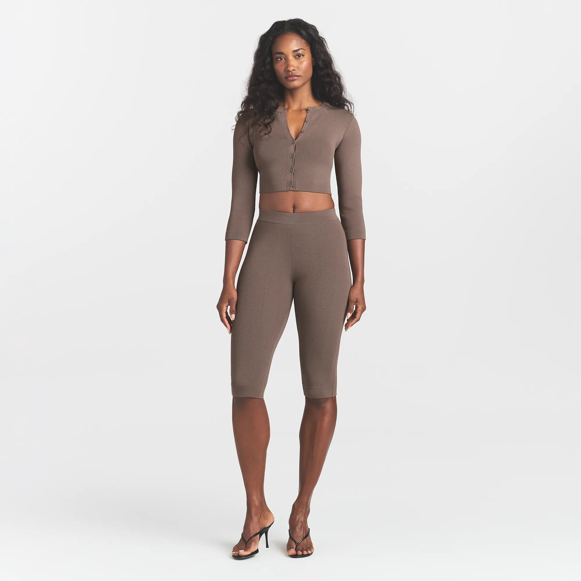 refined knit cropped cardigan refined knit cropped cardigan