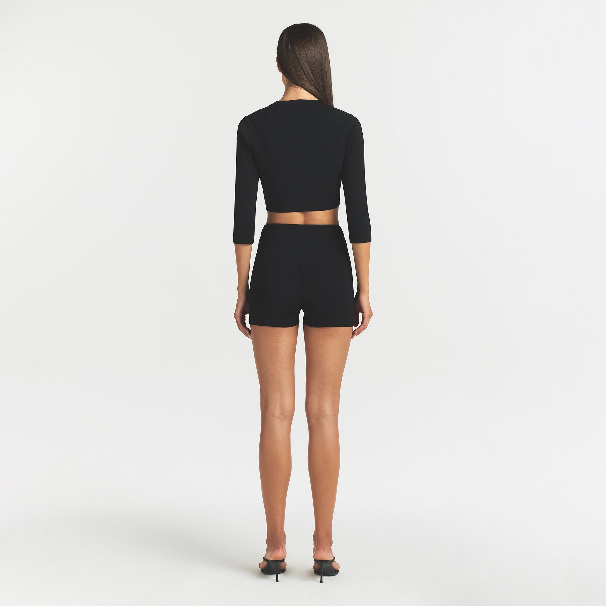 refined knit cropped cardigan refined knit cropped cardigan