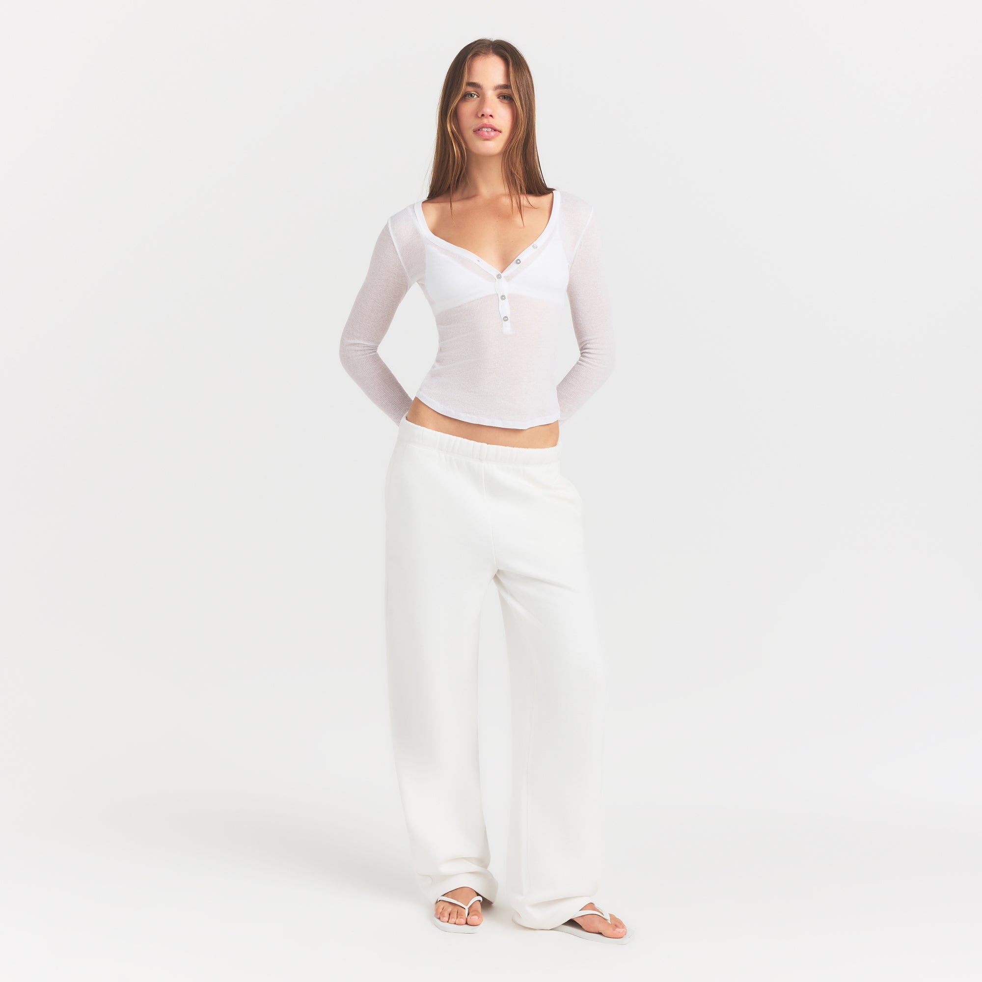sheer rib henley sheer rib henley