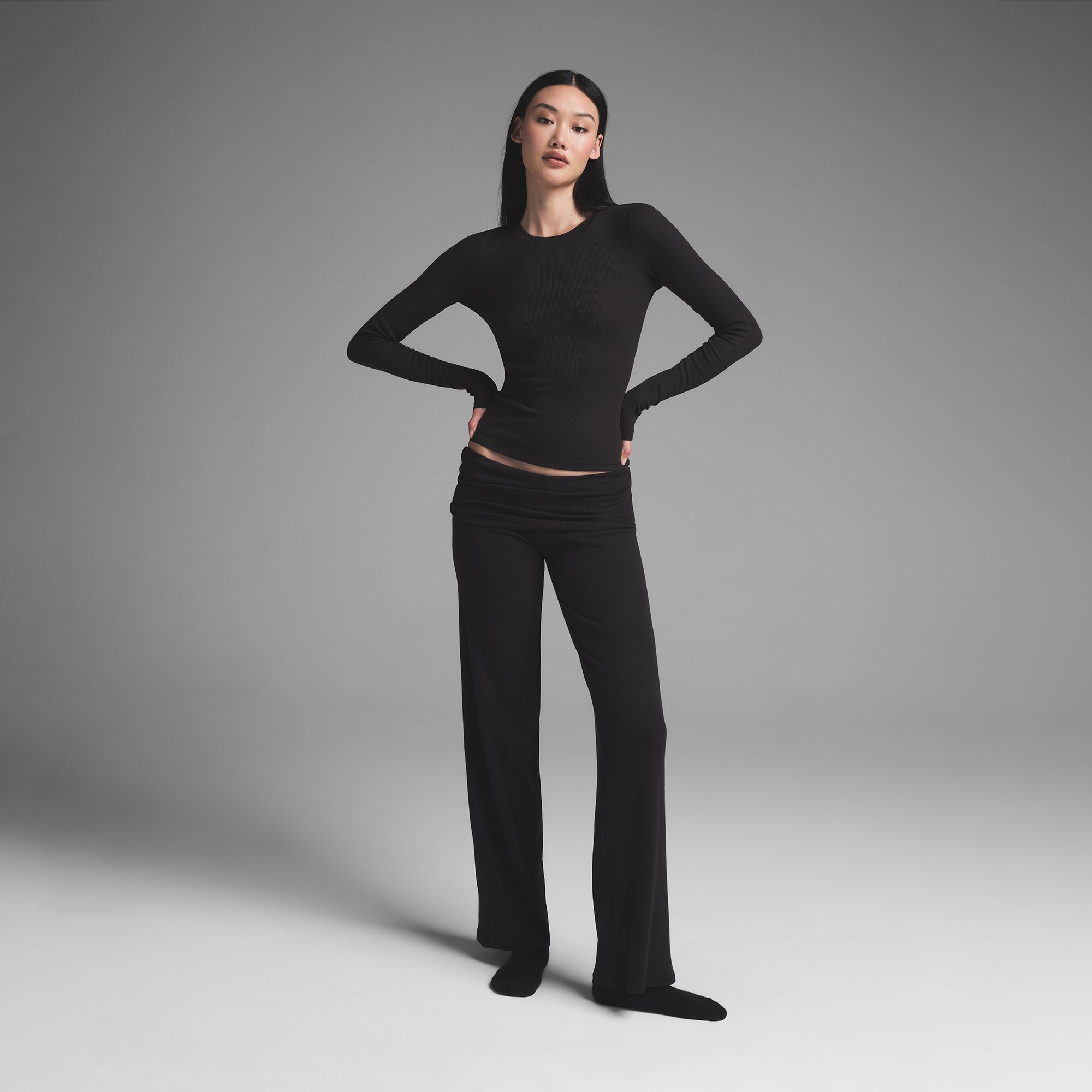 cotton rib long sleeve t shirt cotton rib long sleeve t shirt