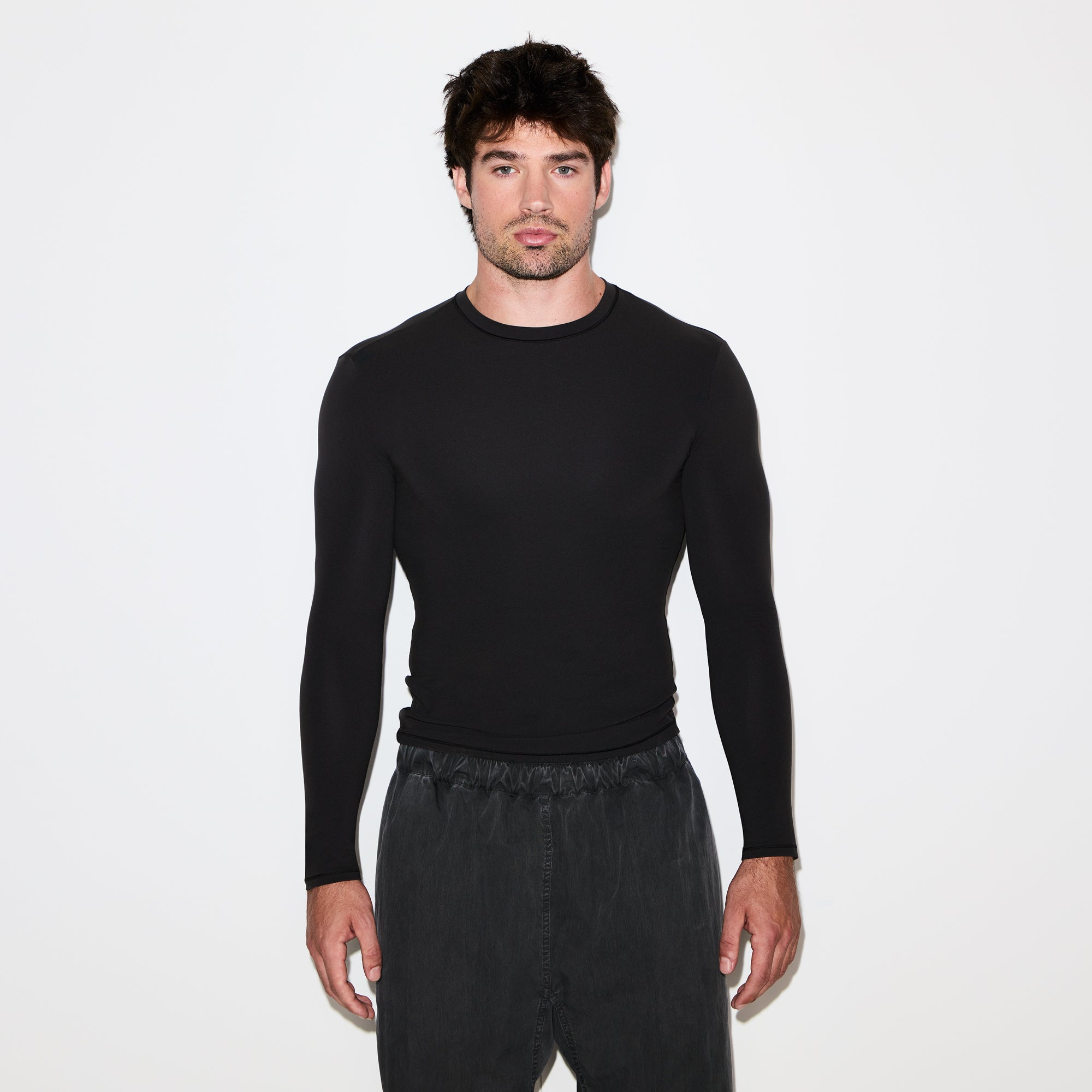 fits everybody mens slim long sleeve t shirt fits everybody mens slim long sleeve t shirt