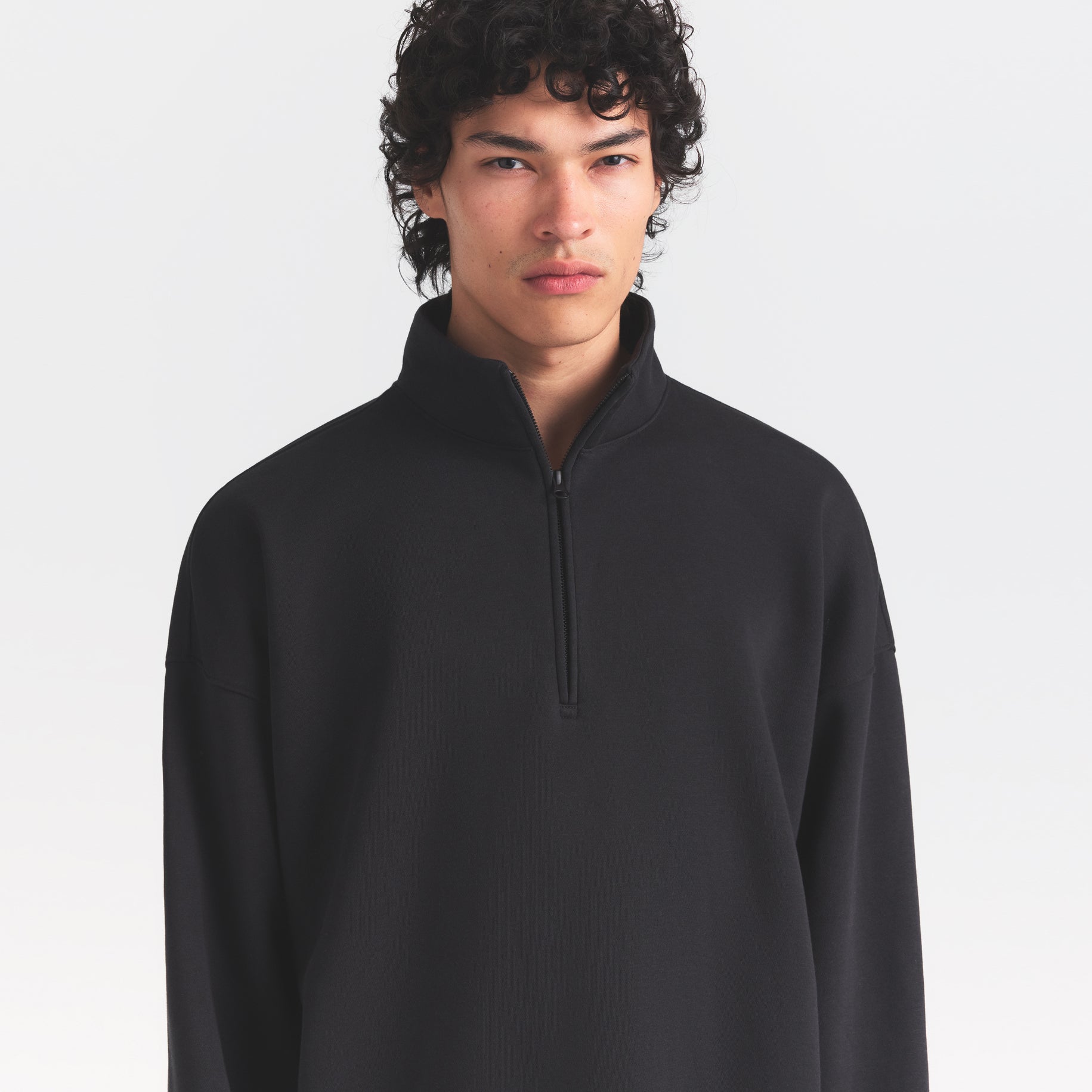 fleece lounge mens relaxed quarter zip fleece lounge mens relaxed quarter zip