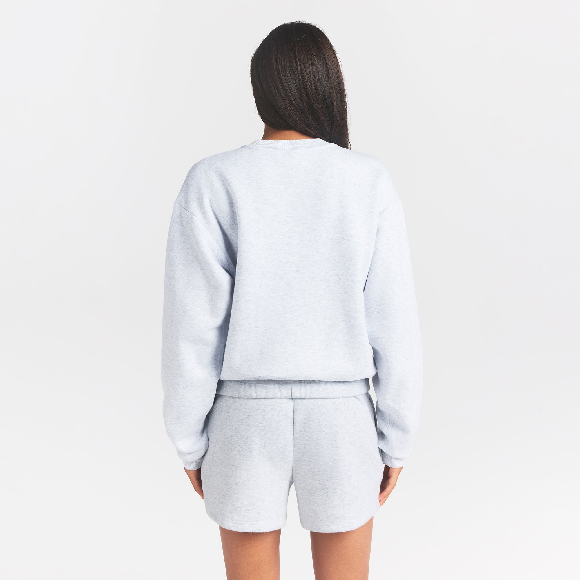 cotton fleece logo classic crewneck cotton fleece logo classic crewneck