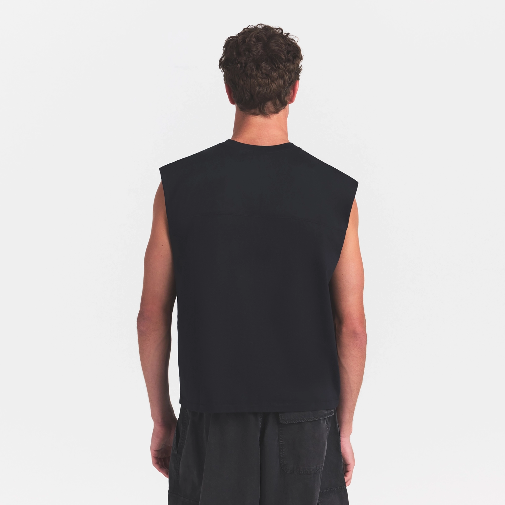 heavyweight cotton mens cropped muscle tank heavyweight cotton mens cropped muscle tank
