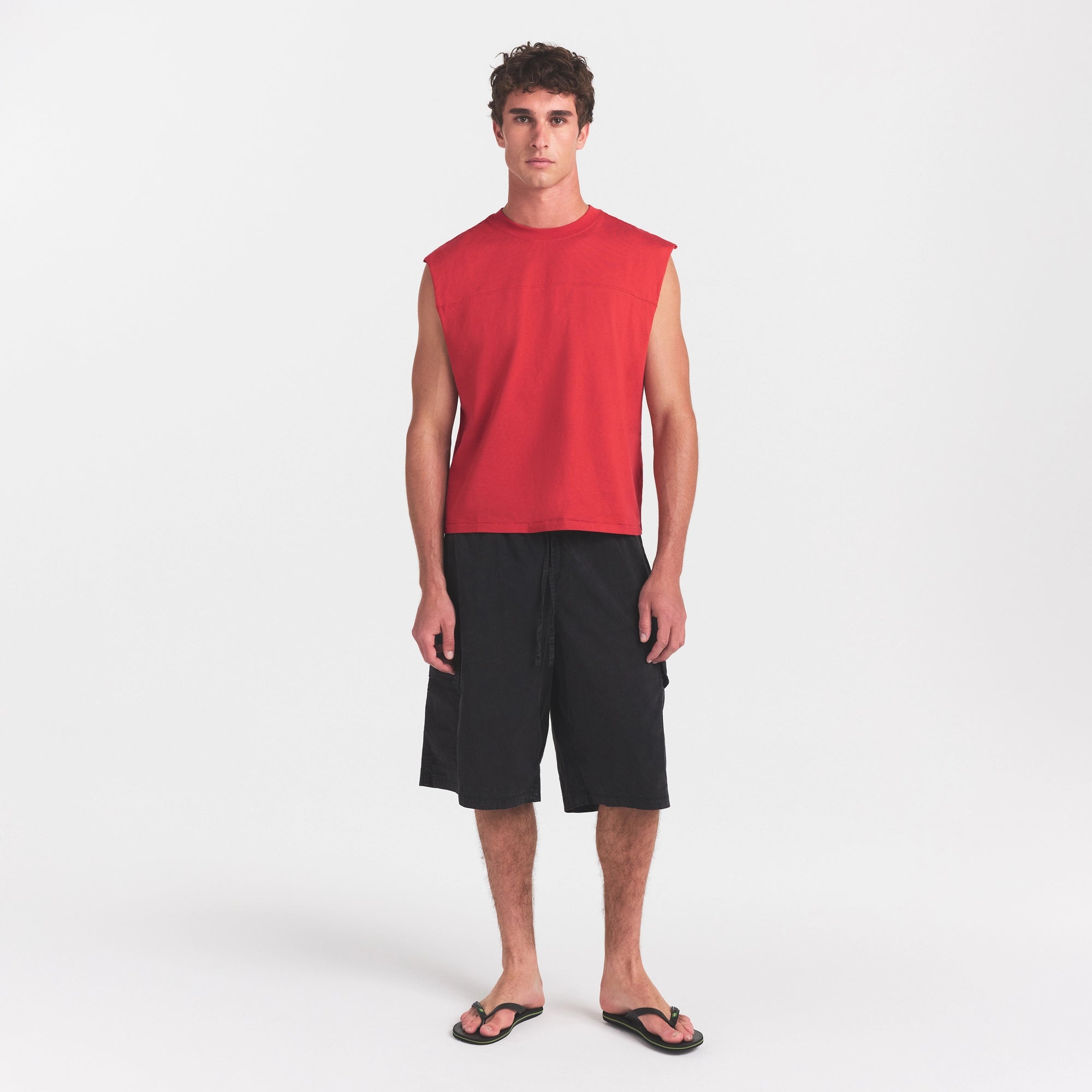 heavyweight cotton mens cropped muscle tank heavyweight cotton mens cropped muscle tank
