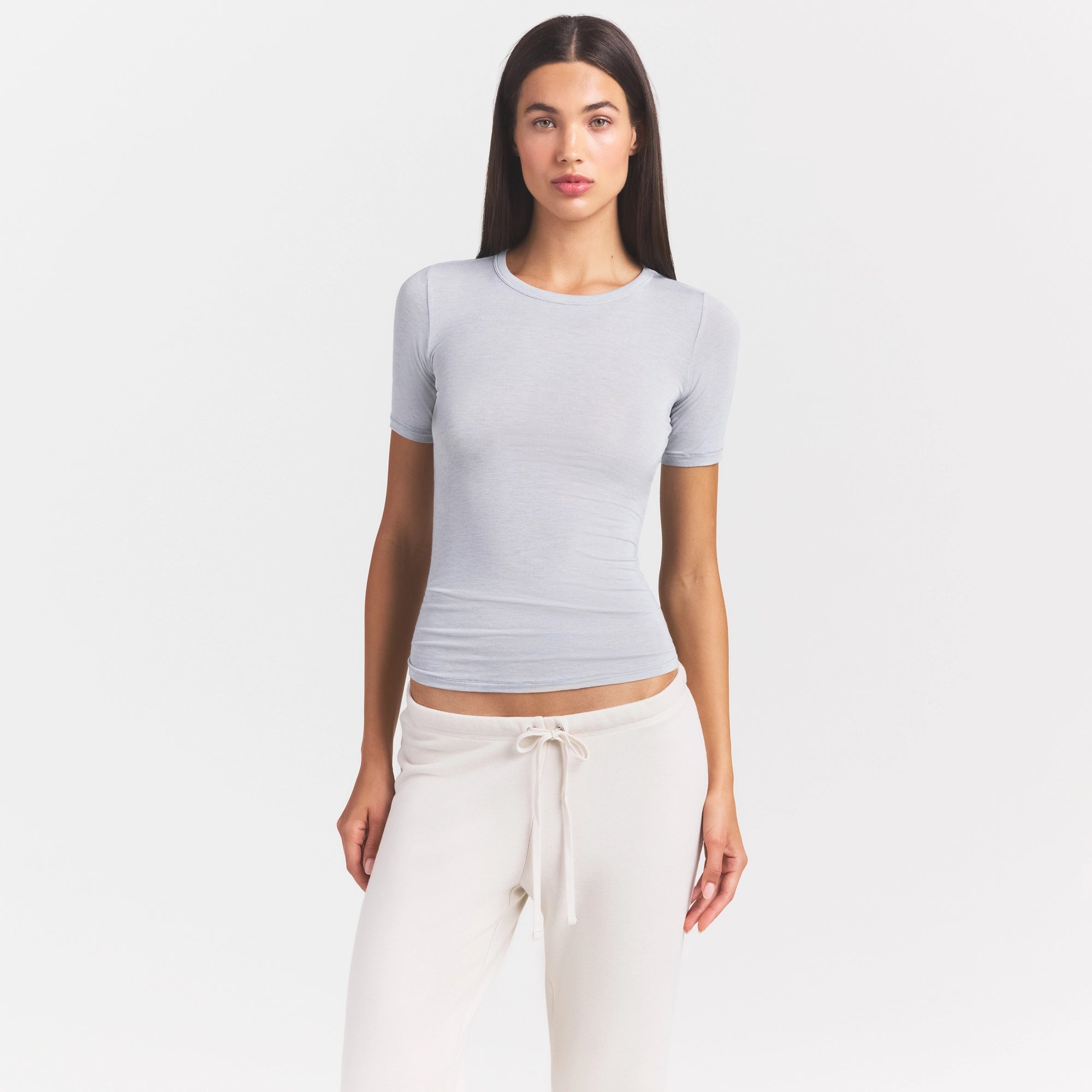 sheer modal long t shirt sheer modal long t shirt