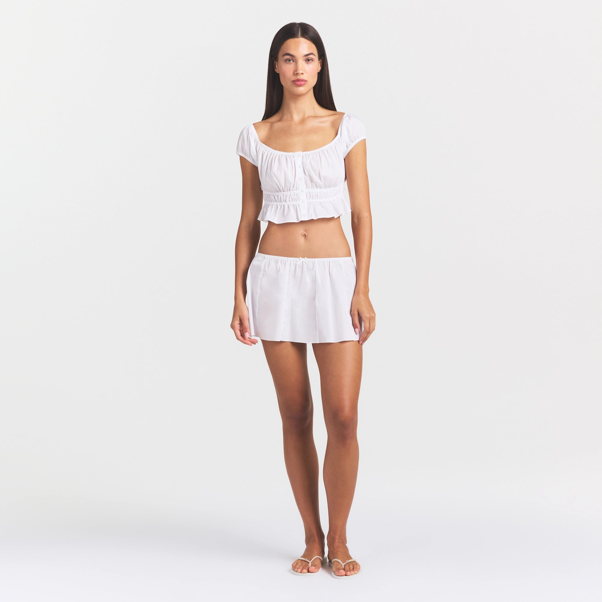 poplin apparel off the shoulder top poplin apparel off the shoulder top