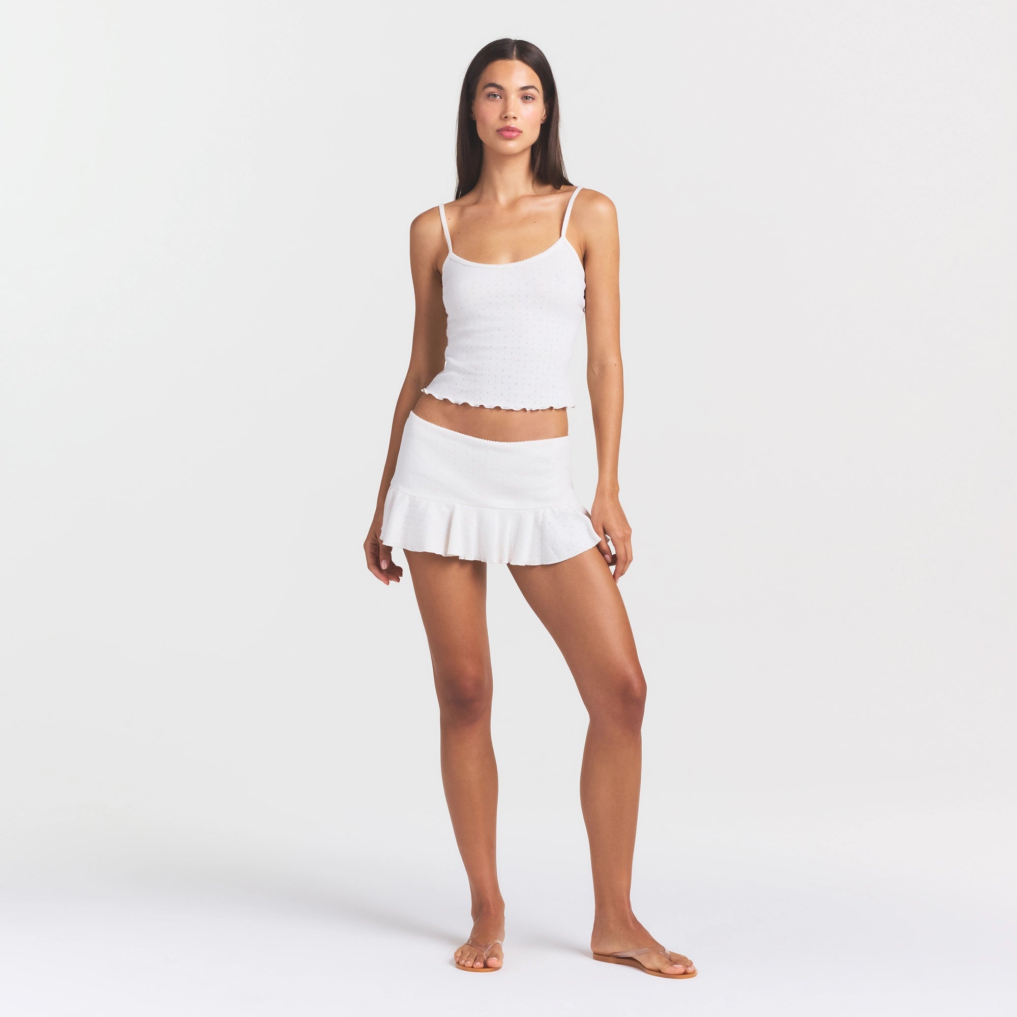 heavy pointelle cami heavy pointelle cami