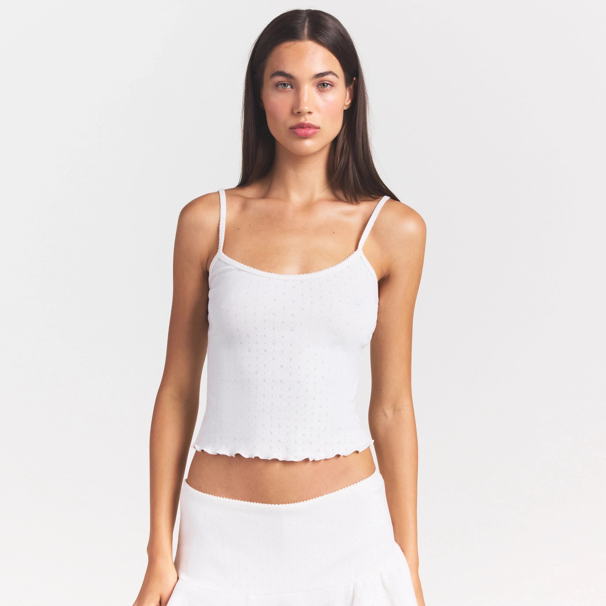 heavy pointelle cami heavy pointelle cami