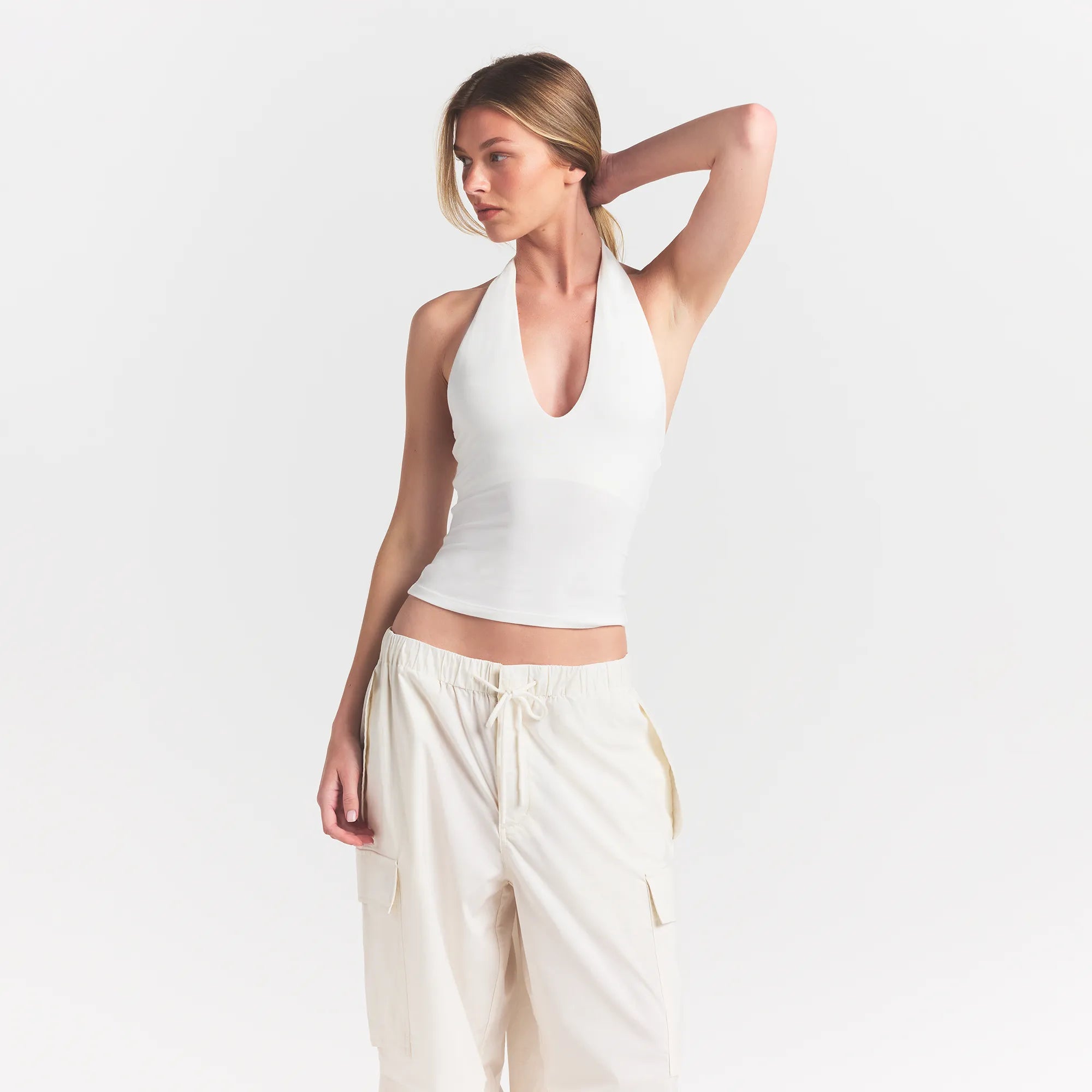 smooth layers halter top smooth layers halter top