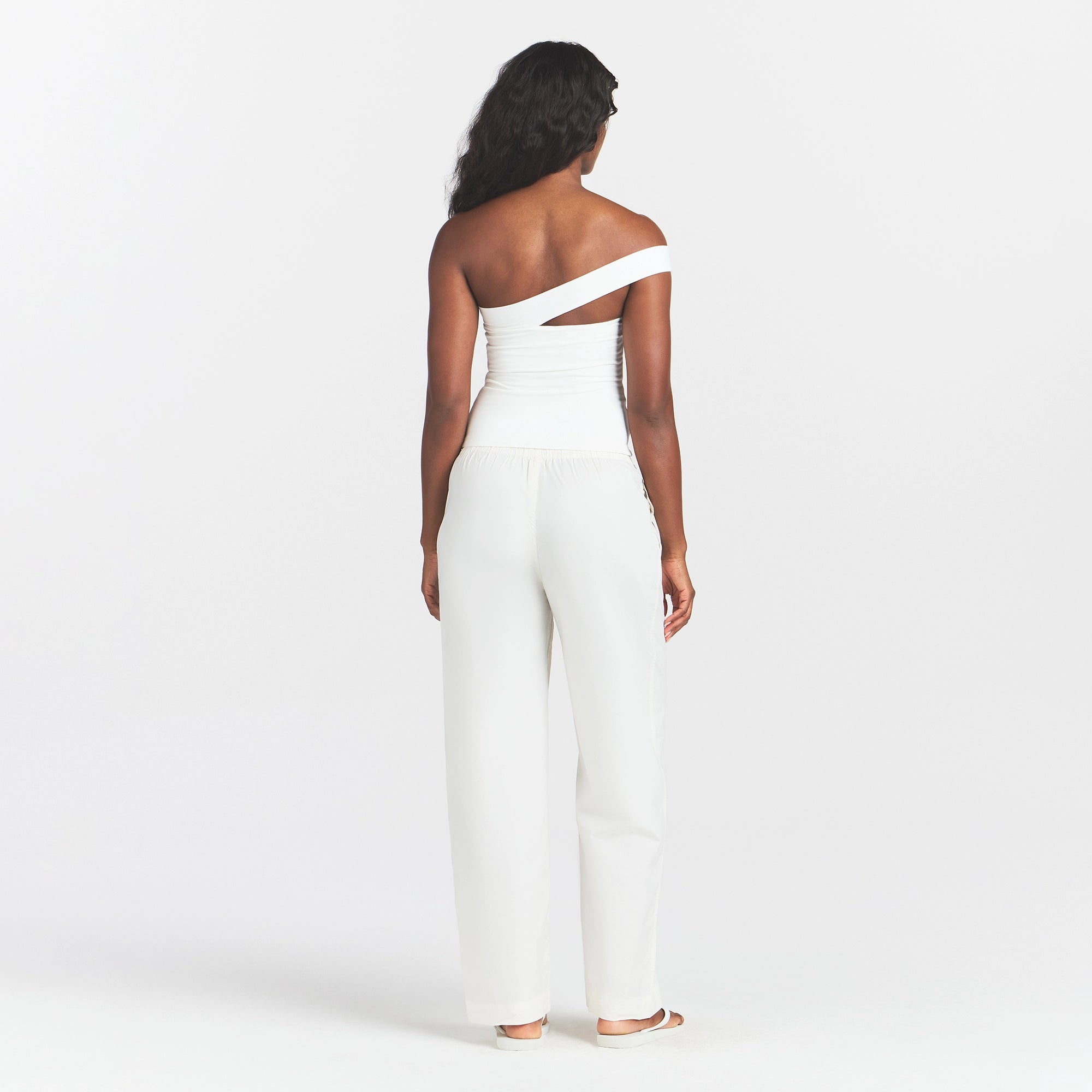 cotton jersey asymmetrical top cotton jersey asymmetrical top