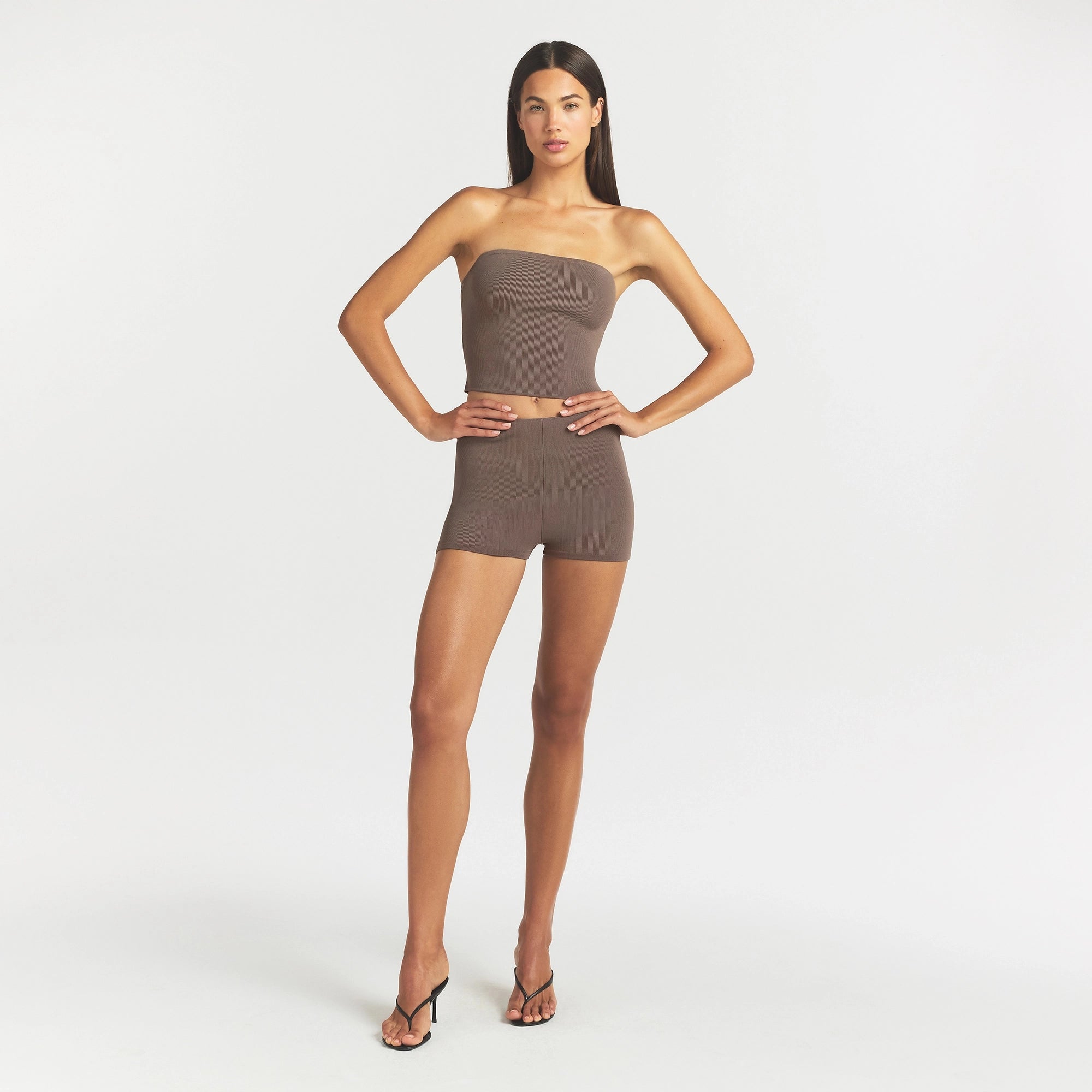 refined knit tube top refined knit tube top