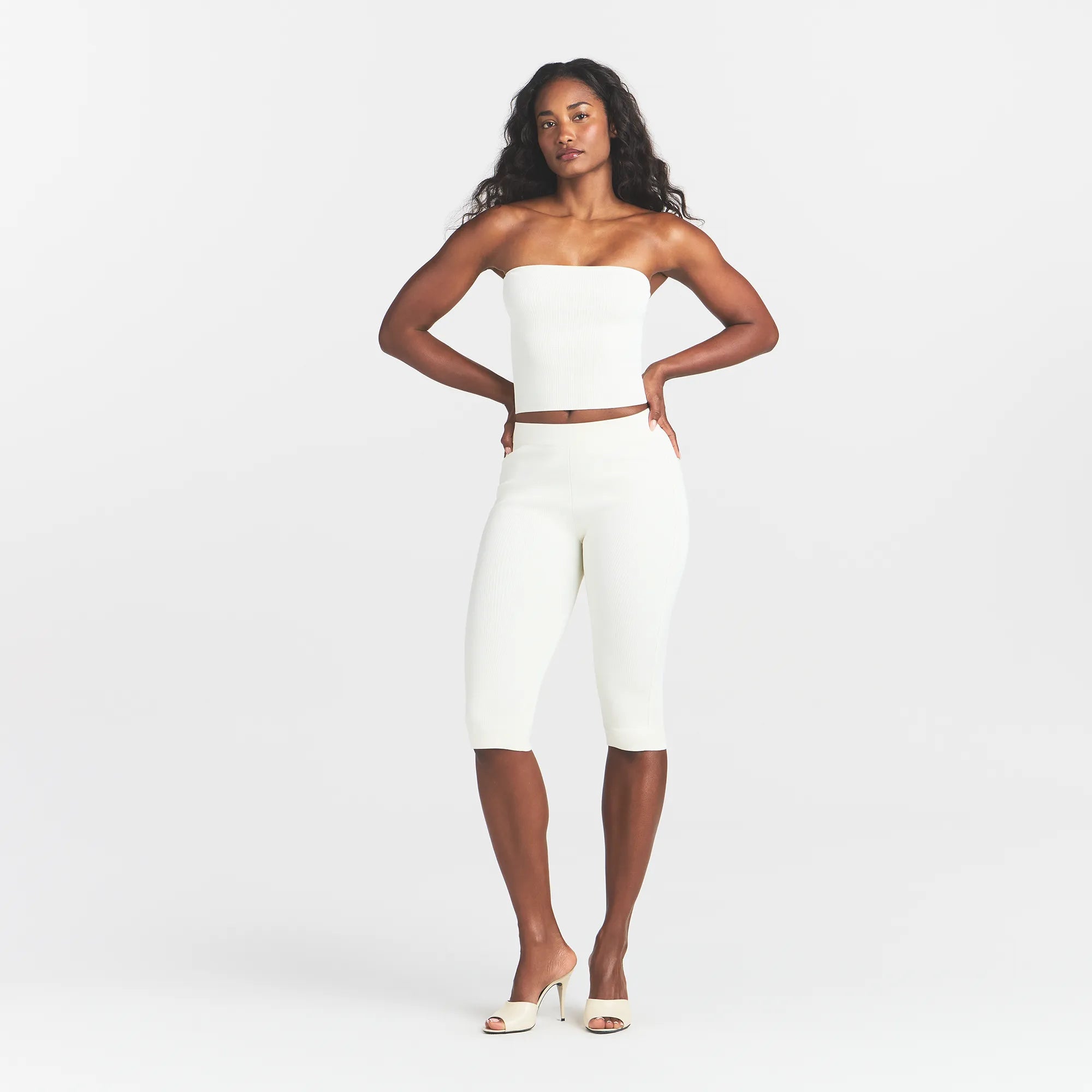 refined knit tube top refined knit tube top