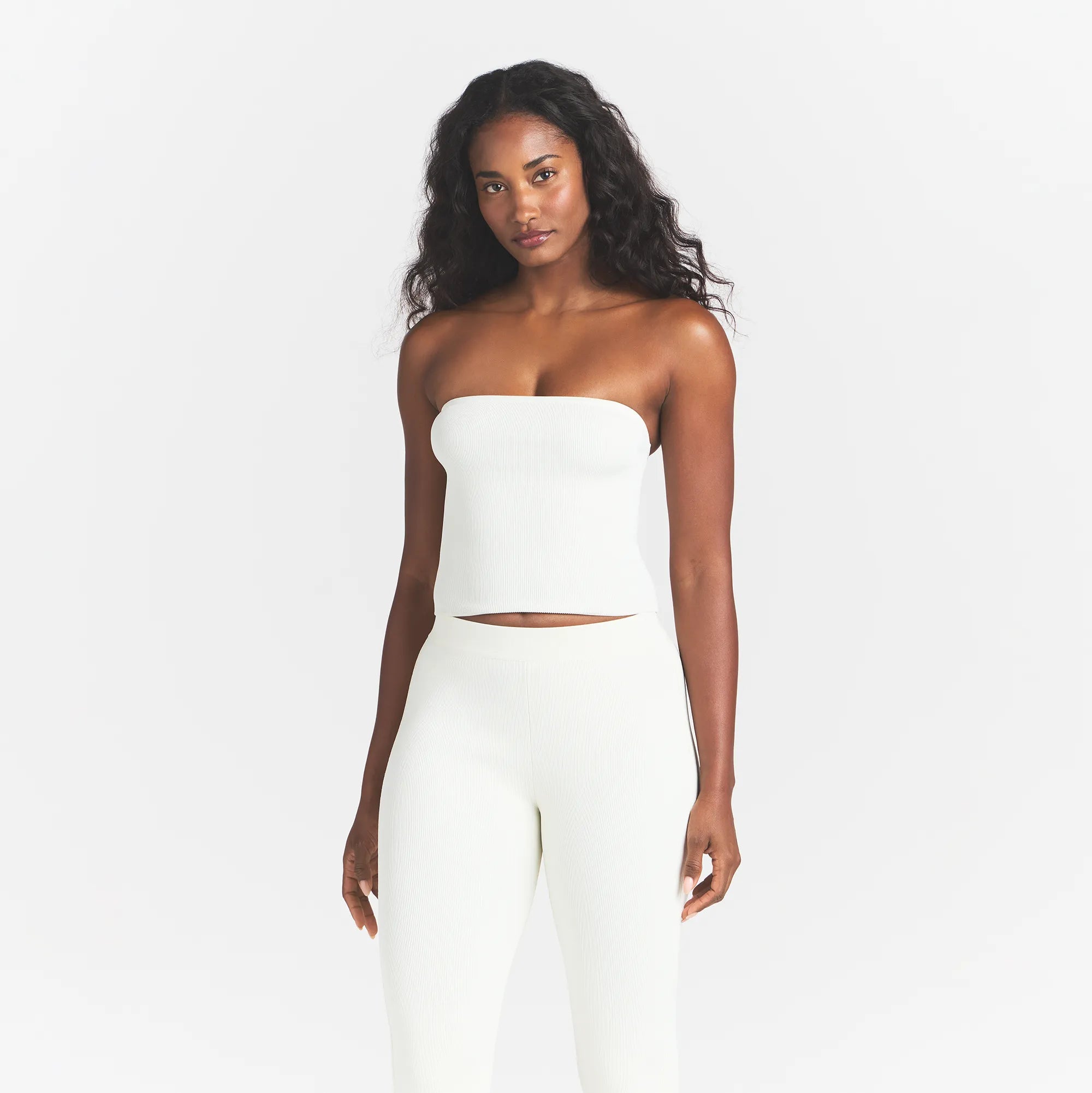 refined knit tube top refined knit tube top