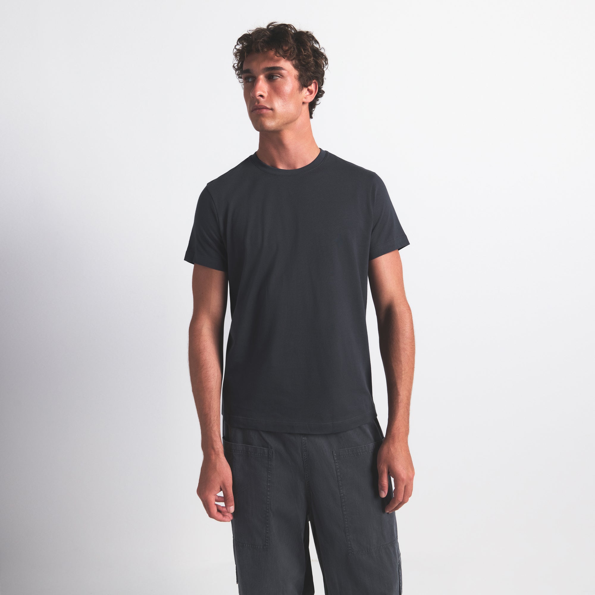 skims cotton mens classic t shirt skims cotton mens classic t shirt