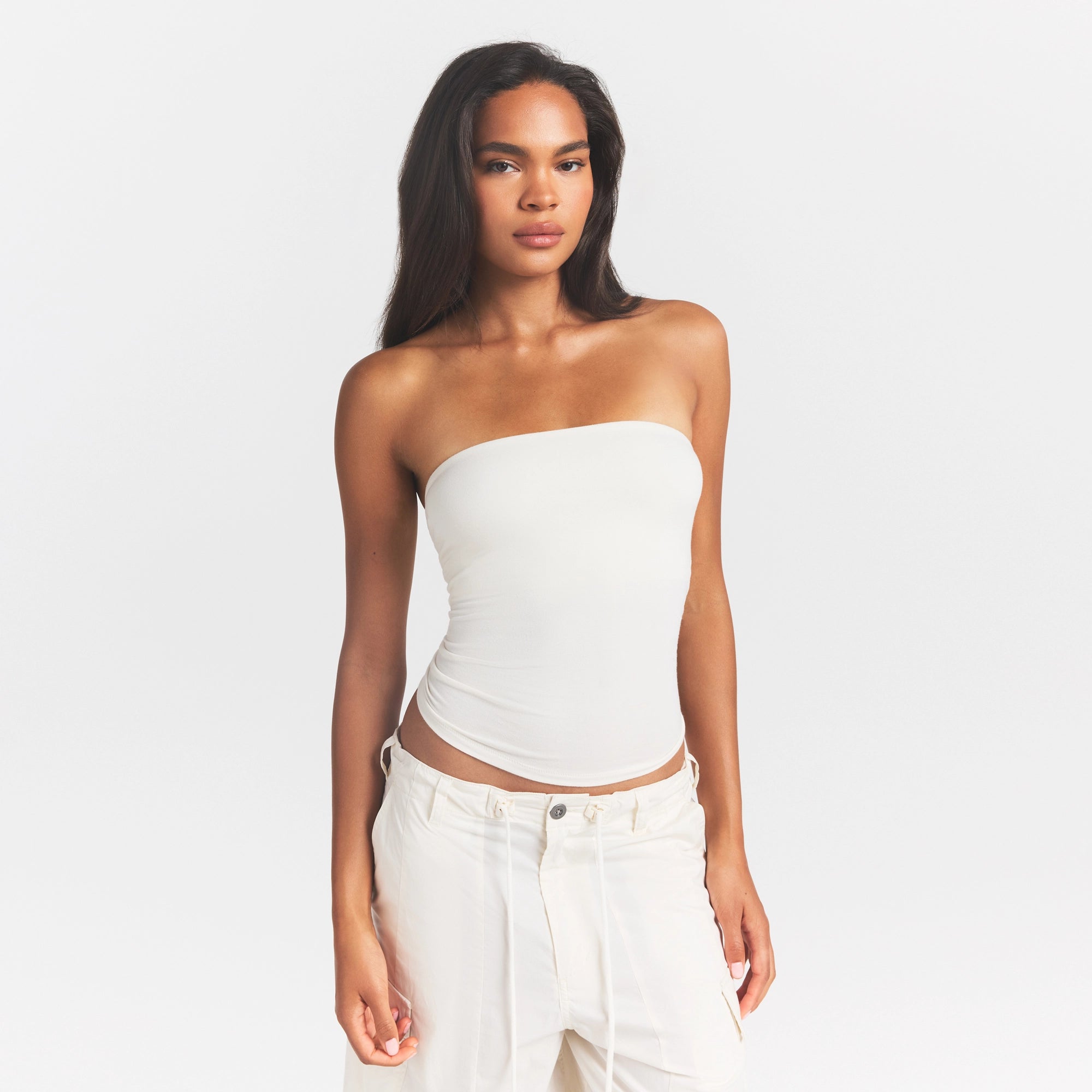 cotton jersey tube top cotton jersey tube top