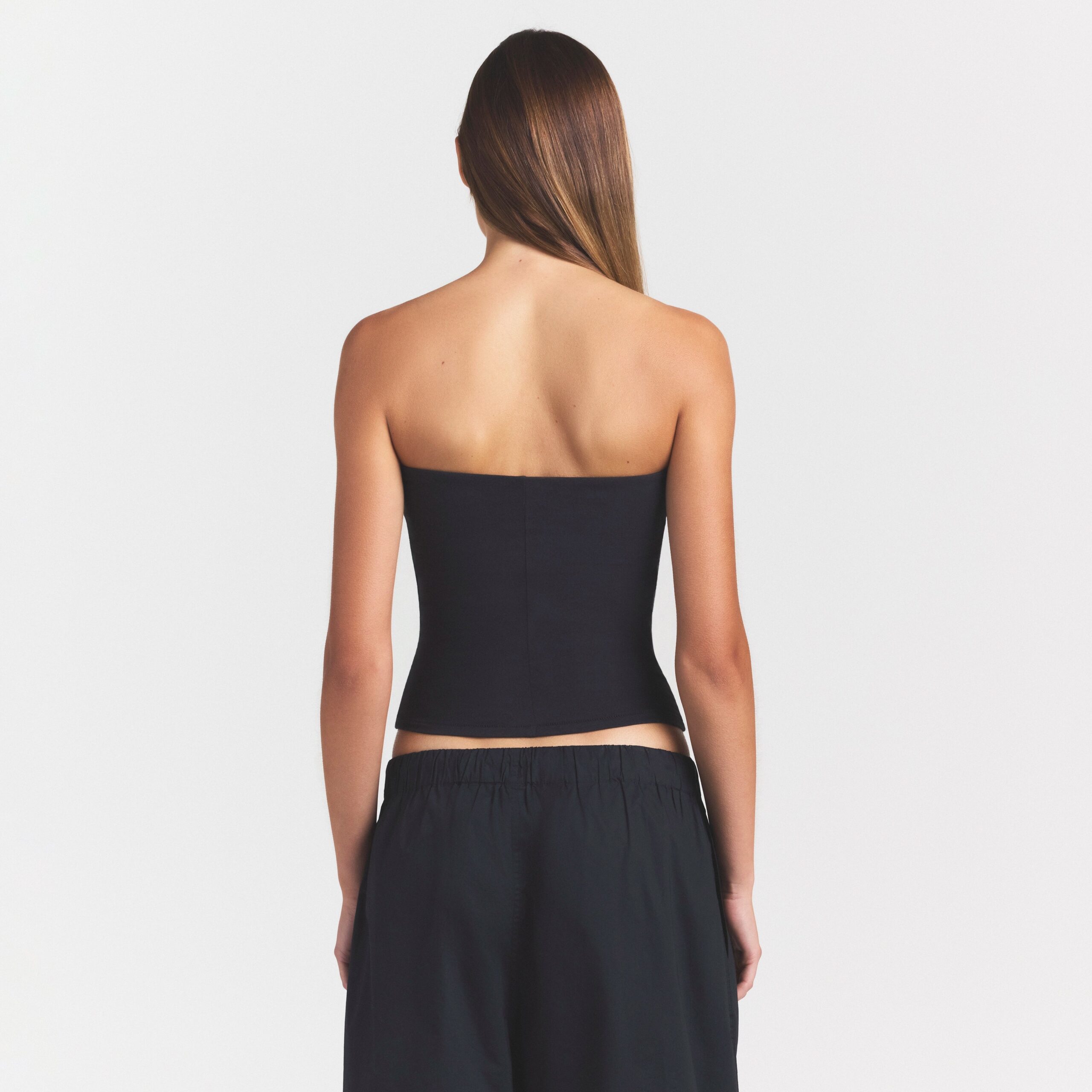 cotton jersey tube top cotton jersey tube top