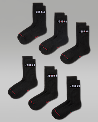 jordan everyday Носки для экипажа (6 пар) jordan everyday Носки для экипажа (6 пар)