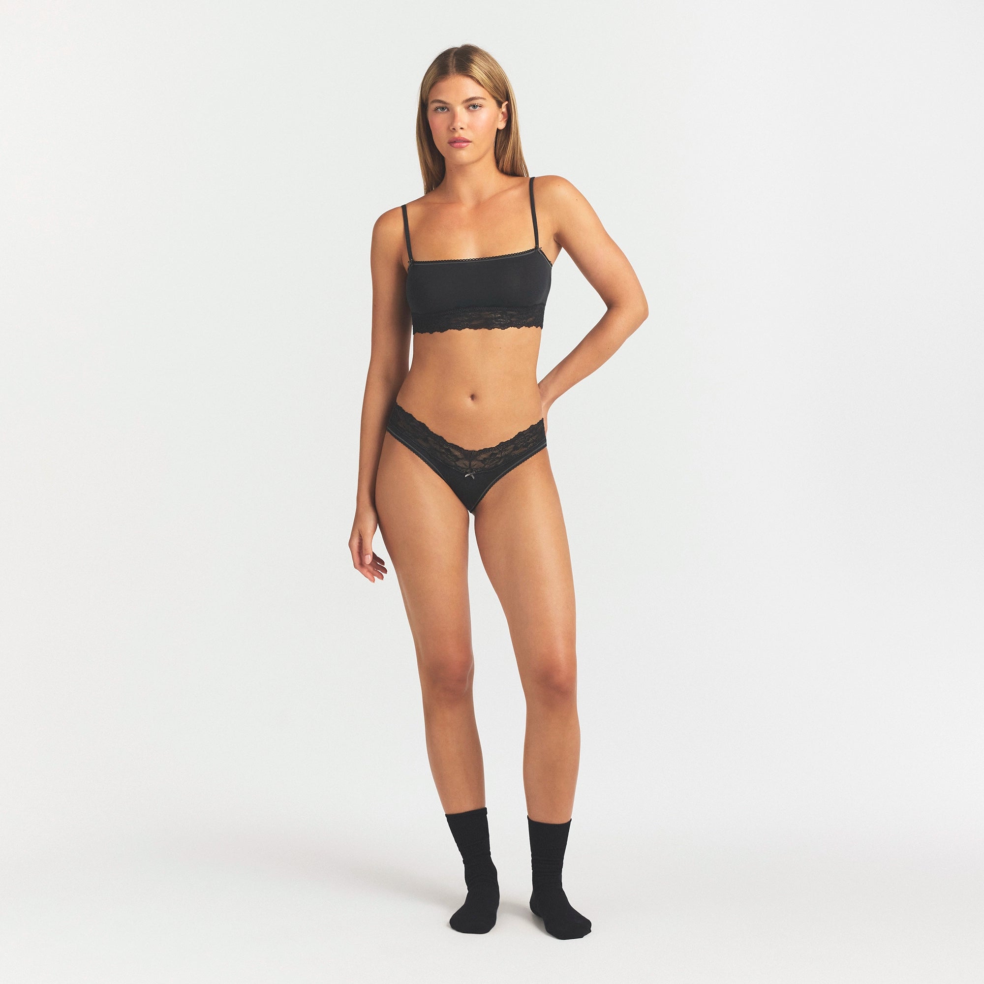 lightweight cotton wide lace brief lightweight cotton wide lace brief