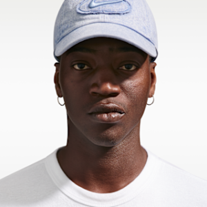 nike club Кепка из неструктурированного денима с нашивками