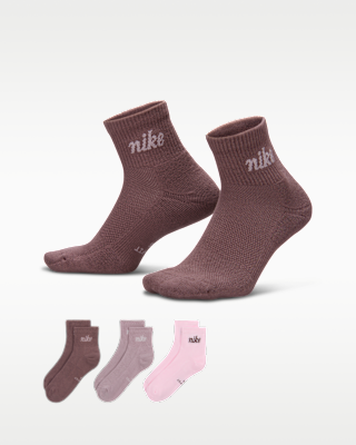 nike everyday elevated Носки до щиколотки (3 пары) nike everyday elevated Носки до щиколотки (3 пары)