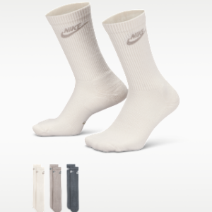 Витрина nike everyday elevated Носки для экипажа (3 пары)