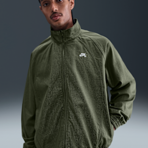 nike sb Джинсовая спортивная куртка с молнией во всю длину