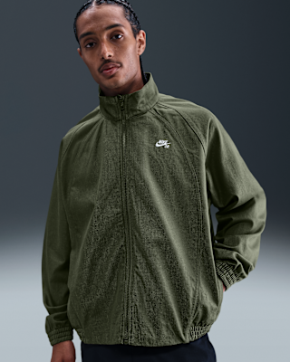 nike sb Джинсовая спортивная куртка с молнией во всю длину nike sb Джинсовая спортивная куртка с молнией во всю длину