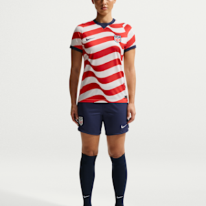 usmnt 2026 stadium home Женские футбольные шорты nike dri fit replica