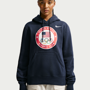 Витрина nike united states olympic team phoenix fleece Женская флисовая толстовка